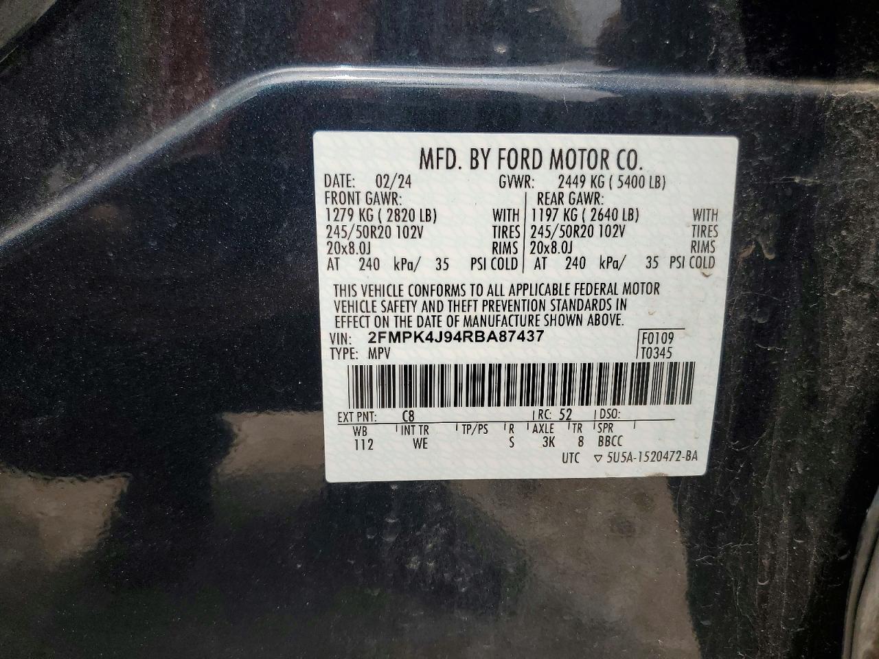 2024 Ford Edge Sel - zdjęcie 13