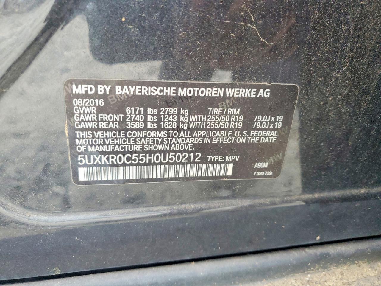 2017 BMW X5 xDrive35I - zdjęcie 13