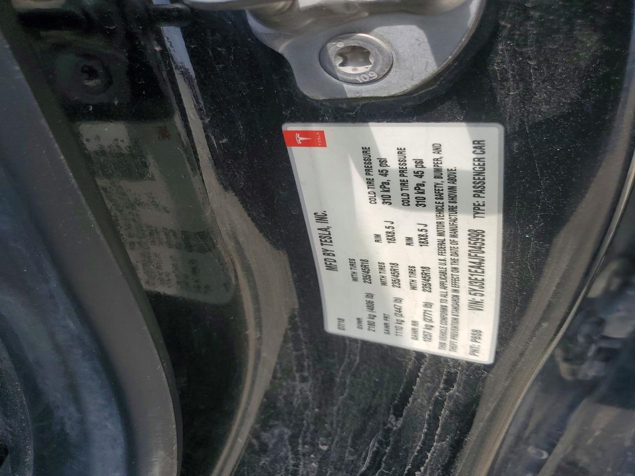 2018 Tesla Model 3 - zdjęcie 12
