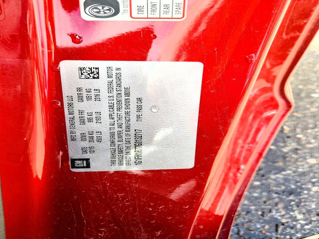 2016 Chevrolet Camaro Ss - zdjęcie 12