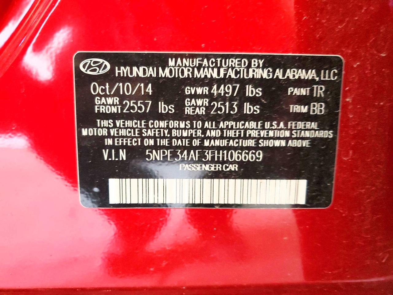 2015 Hyundai Sonata Limited - zdjęcie 13