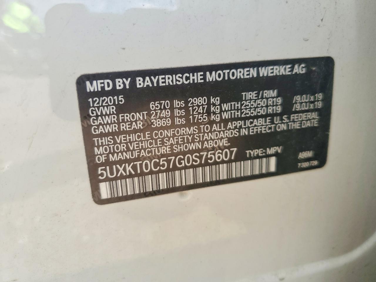 2016 BMW X5 Xdr40E - zdjęcie 13