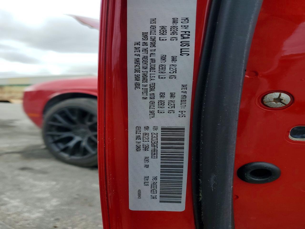 2015 Dodge Challenger Sxt Plus - zdjęcie 12