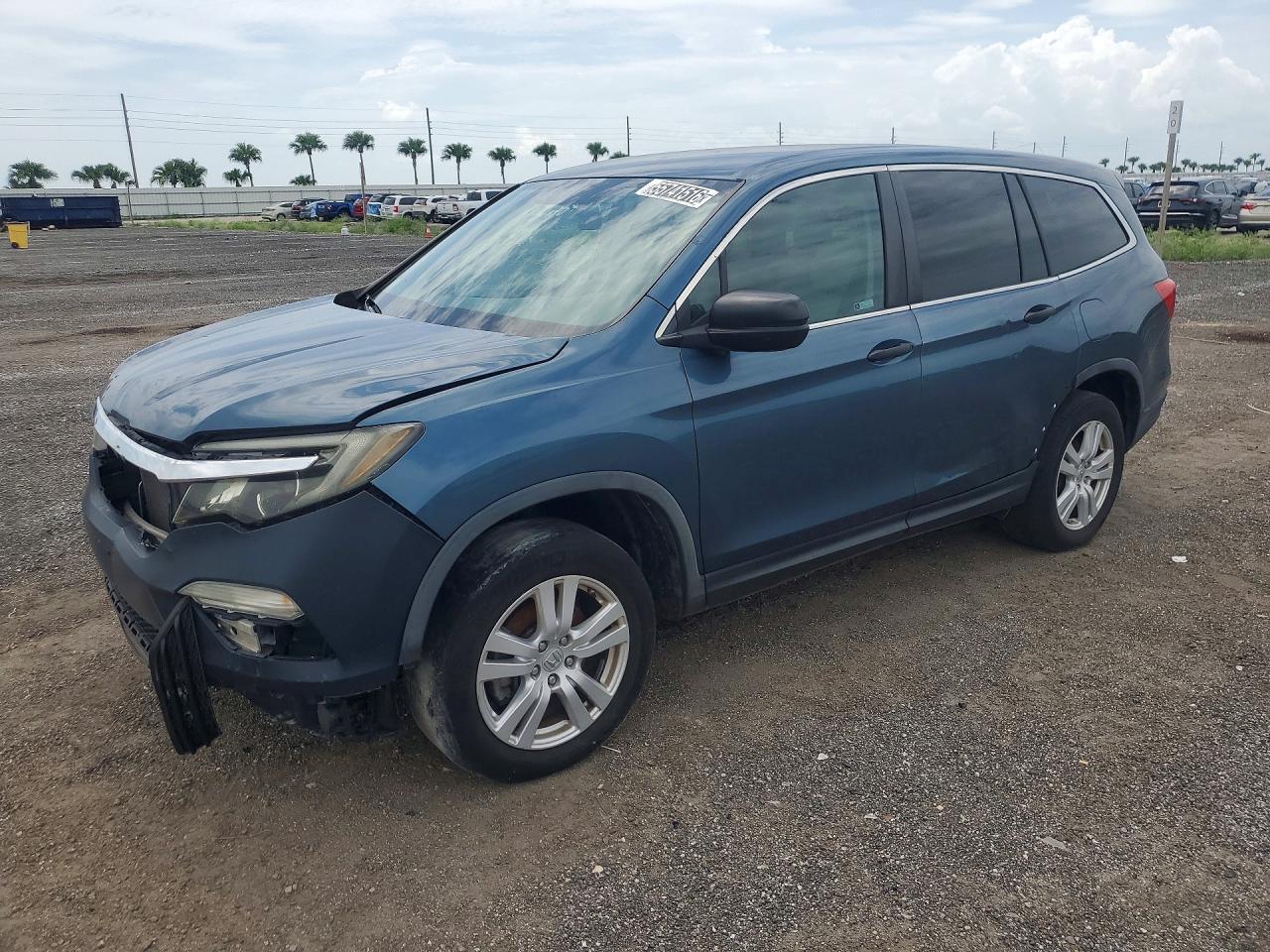 2018 Honda Pilot Lx - zdjęcie główne