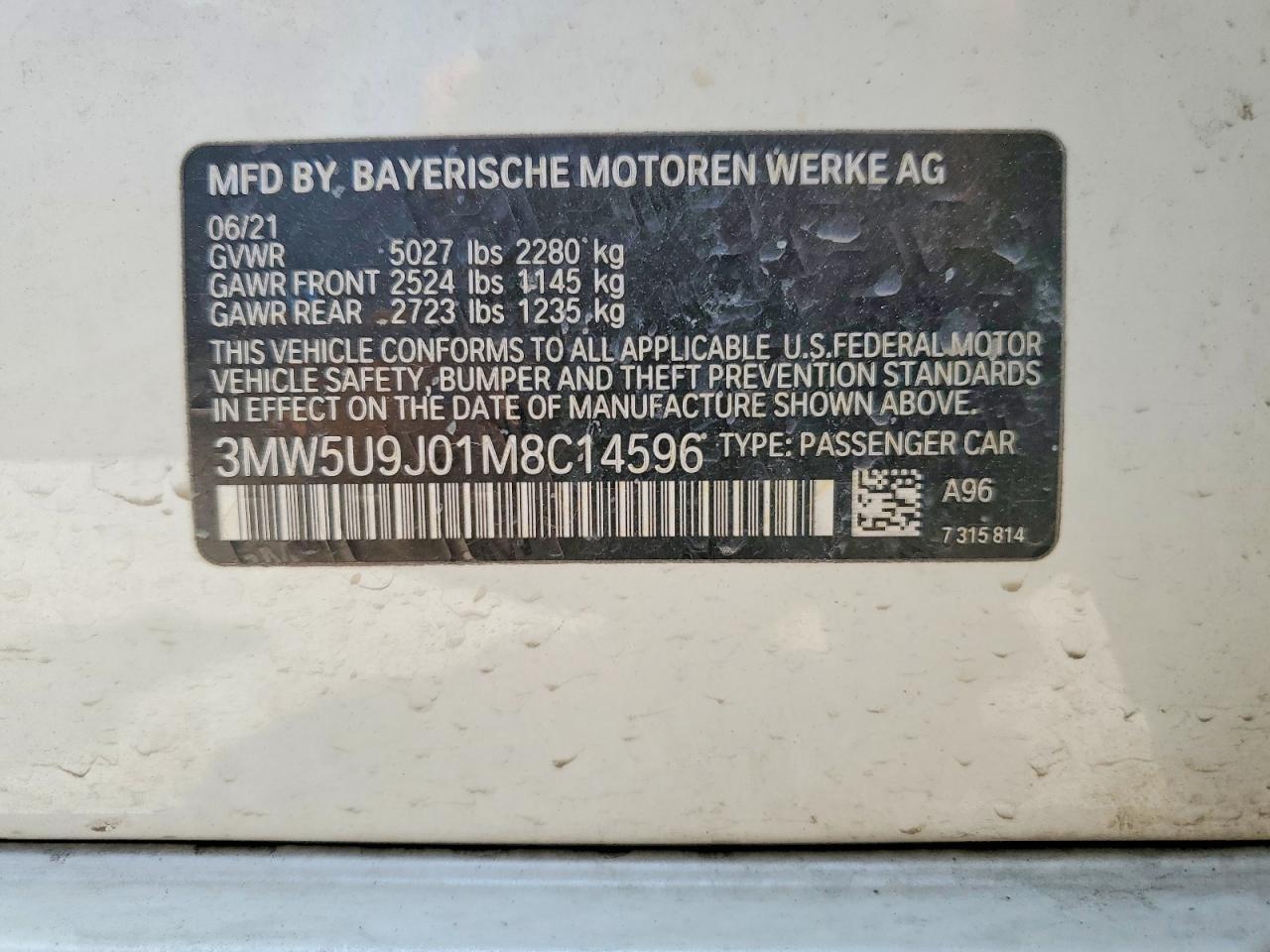 2021 BMW M340Xi - zdjęcie 13