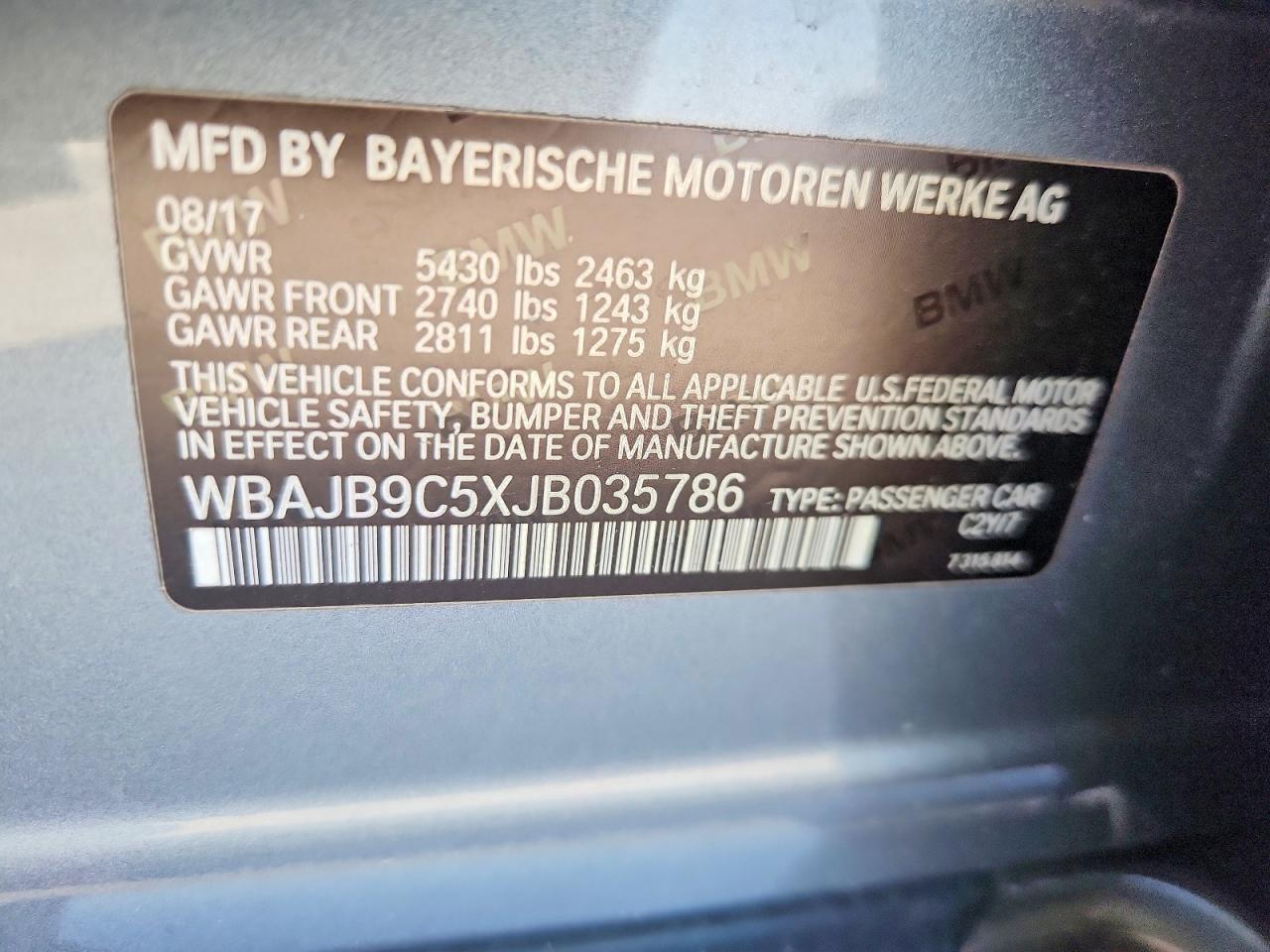 2018 BMW Seria 5 M550i - zdjęcie 12