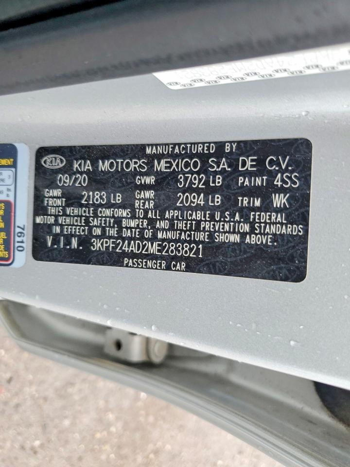 2021 Kia Forte Lxs - zdjęcie 12