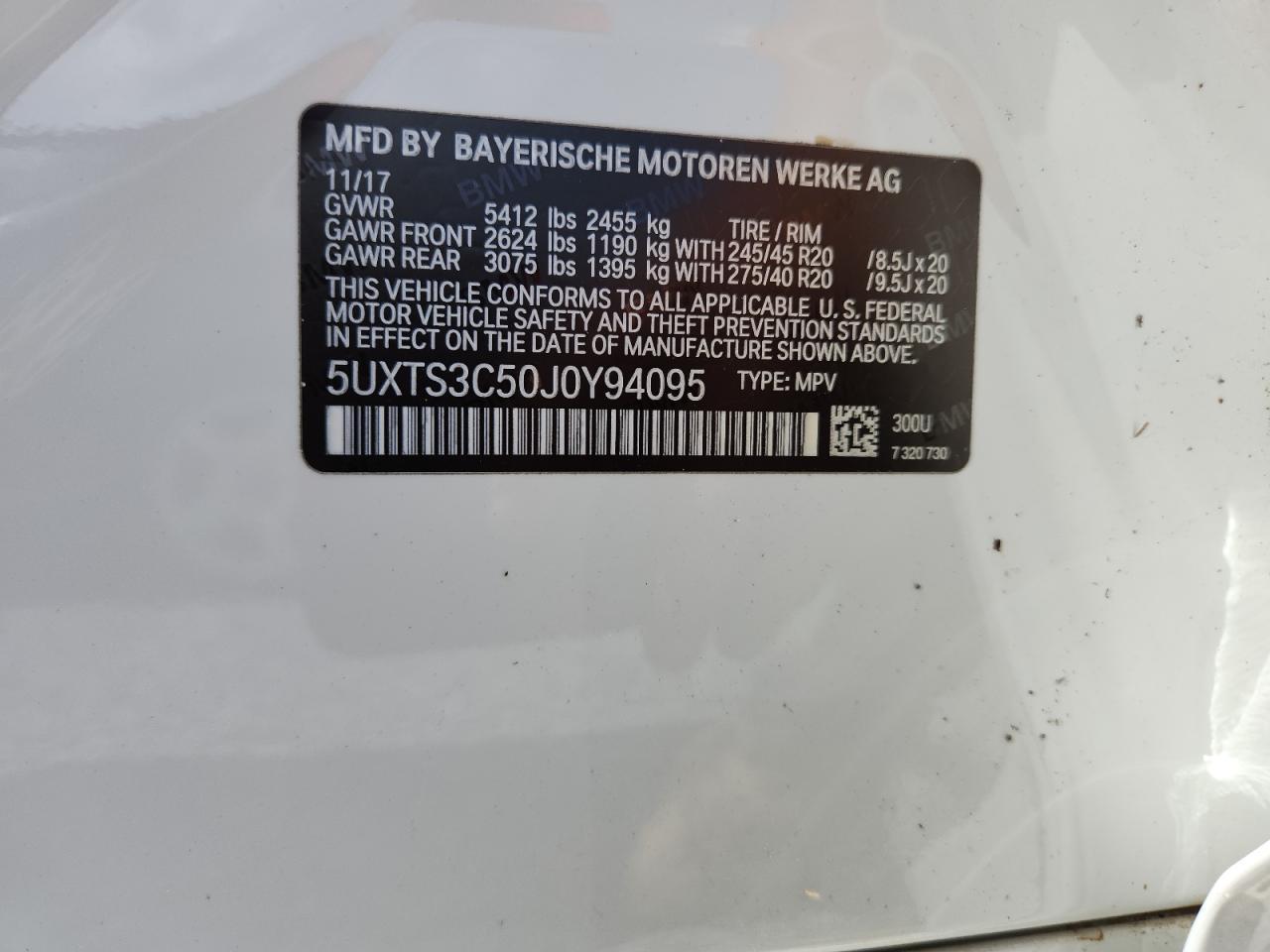 2018 BMW X3 xDrivem40I - zdjęcie 13