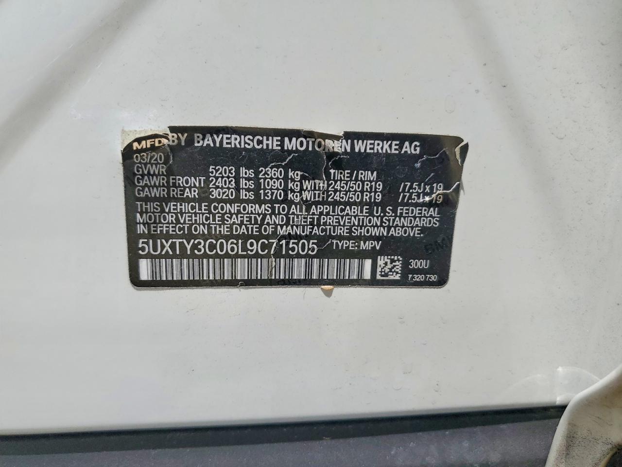 2020 BMW X3 Sdrive30I - zdjęcie 13
