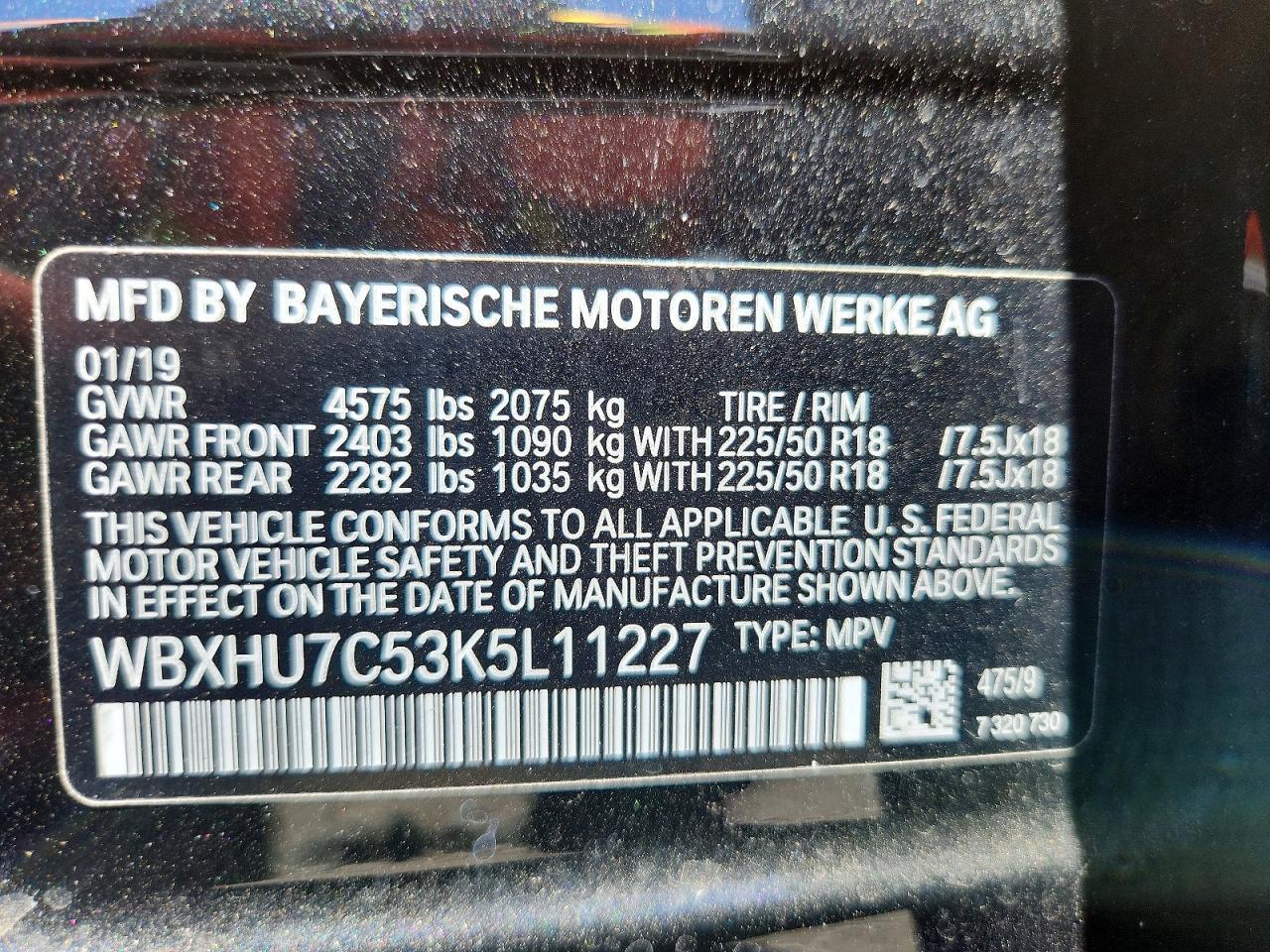 2019 BMW X1 Sdrive28I - zdjęcie 13