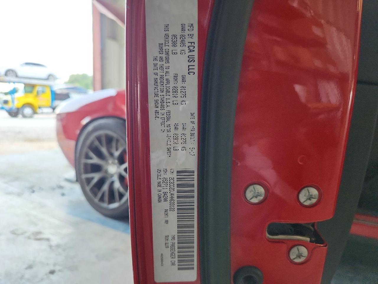 2017 Dodge Challenger Srt 392 - zdjęcie 12
