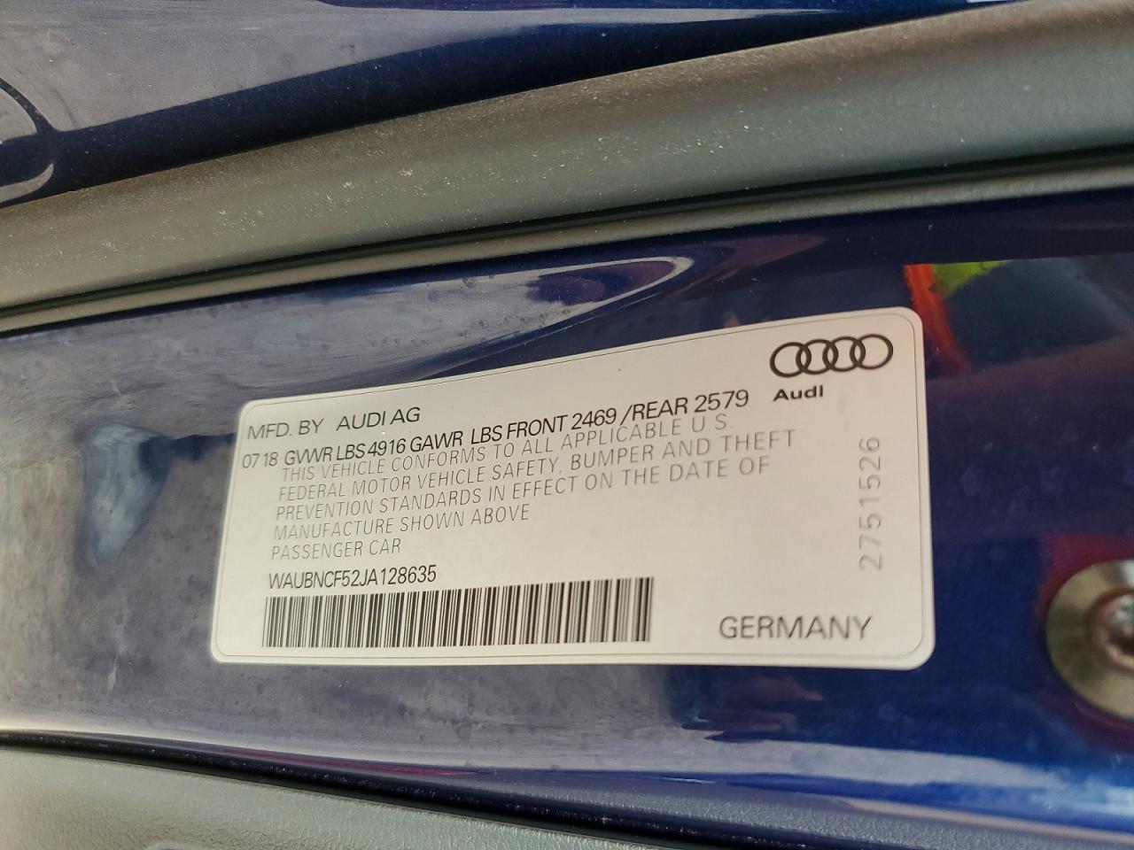 2018 Audi A5 Premium Plus - zdjęcie 12