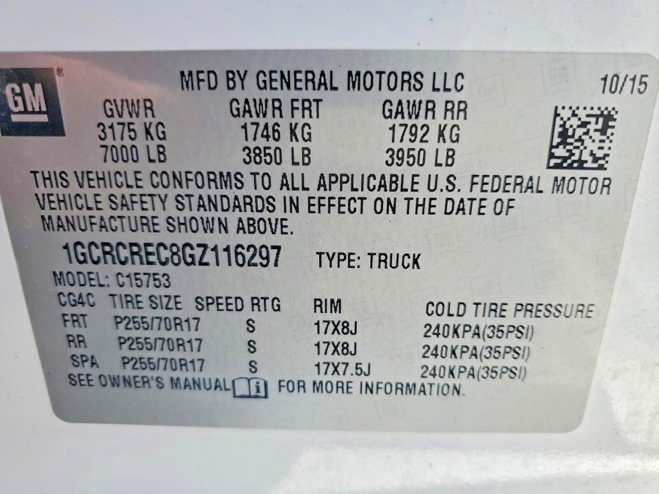 2016 Chevrolet Silverado C1500 Lt - zdjęcie 12