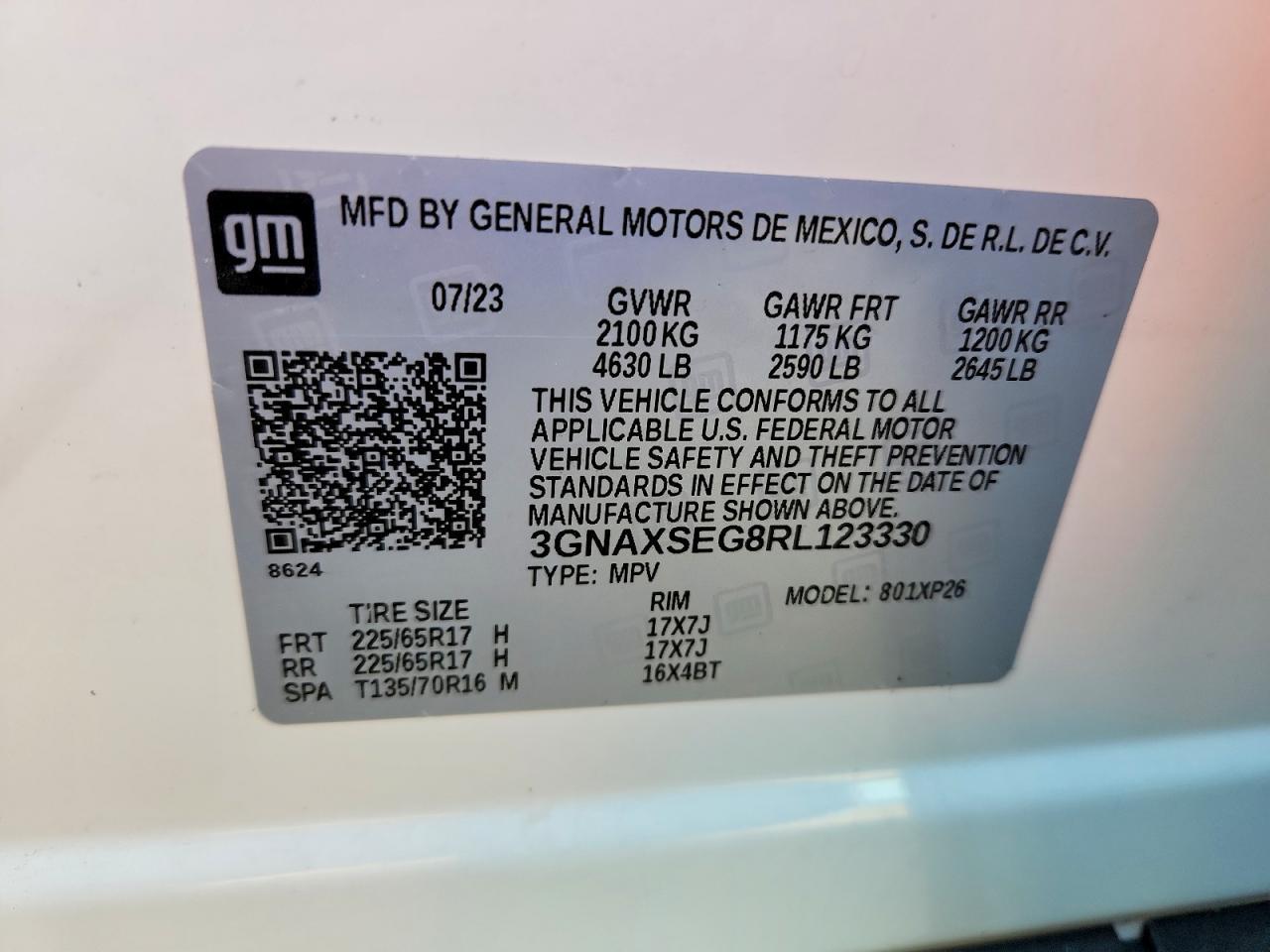 2024 Chevrolet Equinox Ls - zdjęcie 13