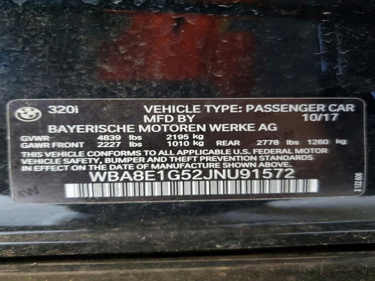 2018 BMW 320 I - zdjęcie 12