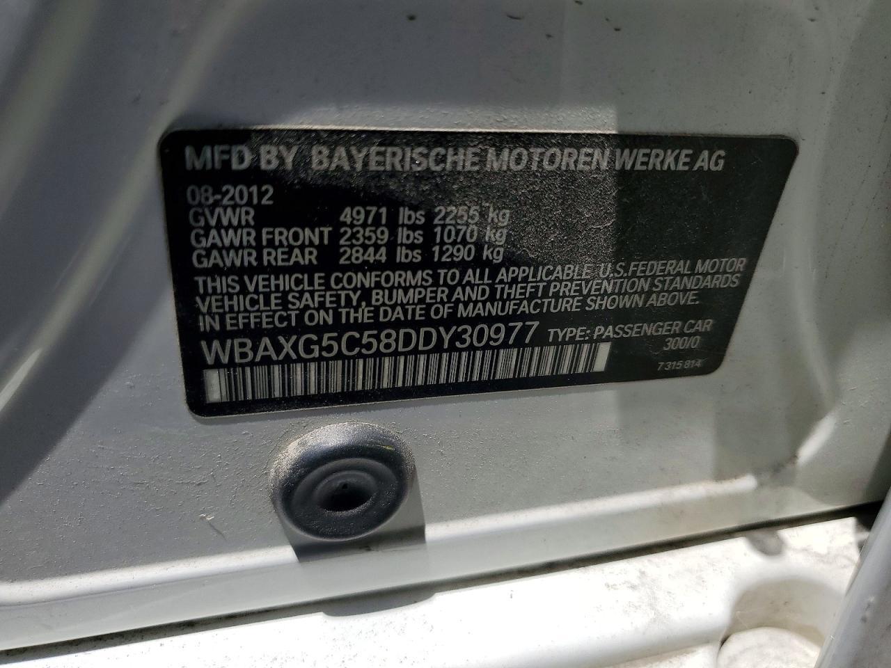 2013 BMW 528 I - zdjęcie 12