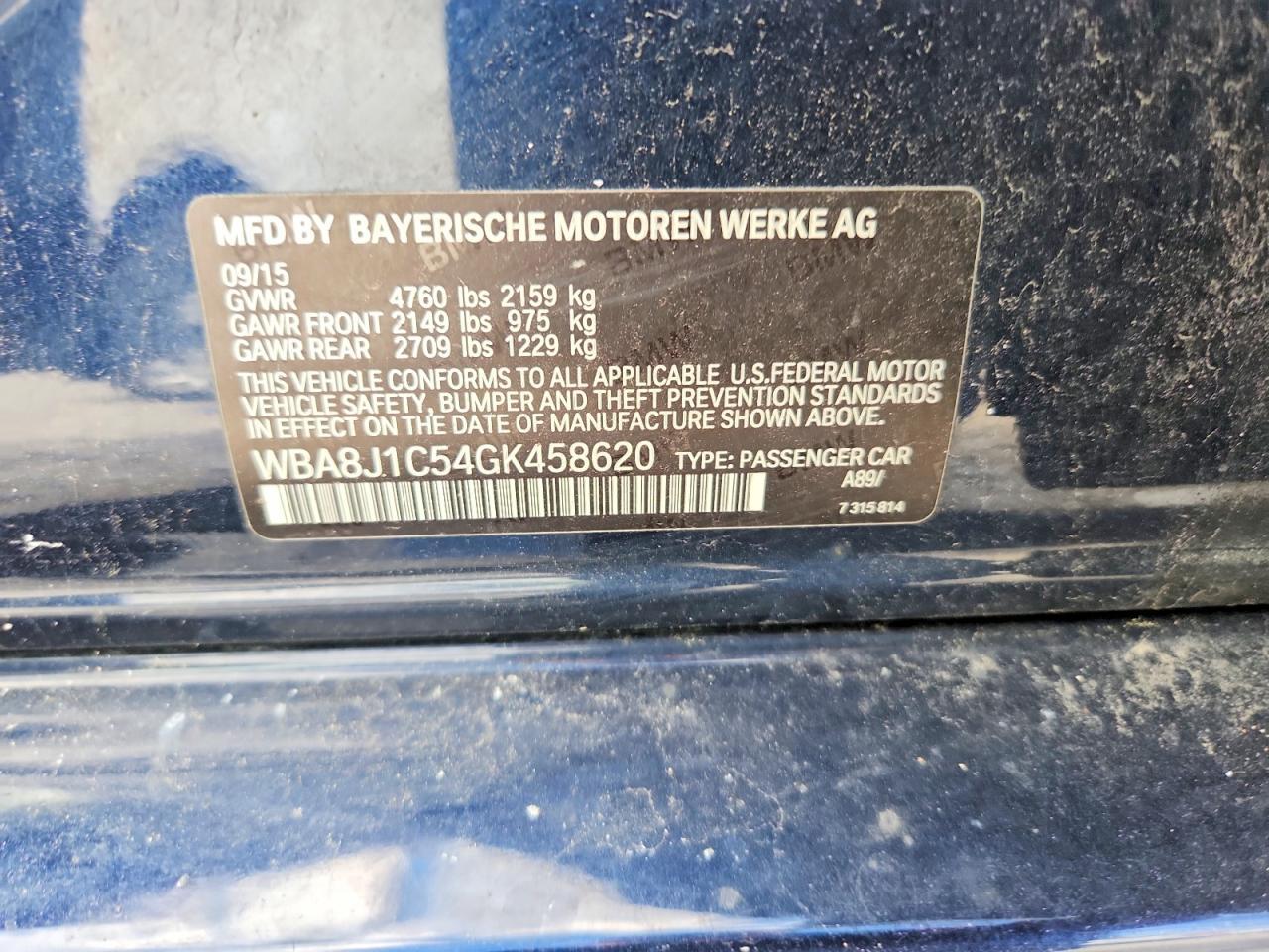 2016 BMW 328 D xDrive - zdjęcie 12