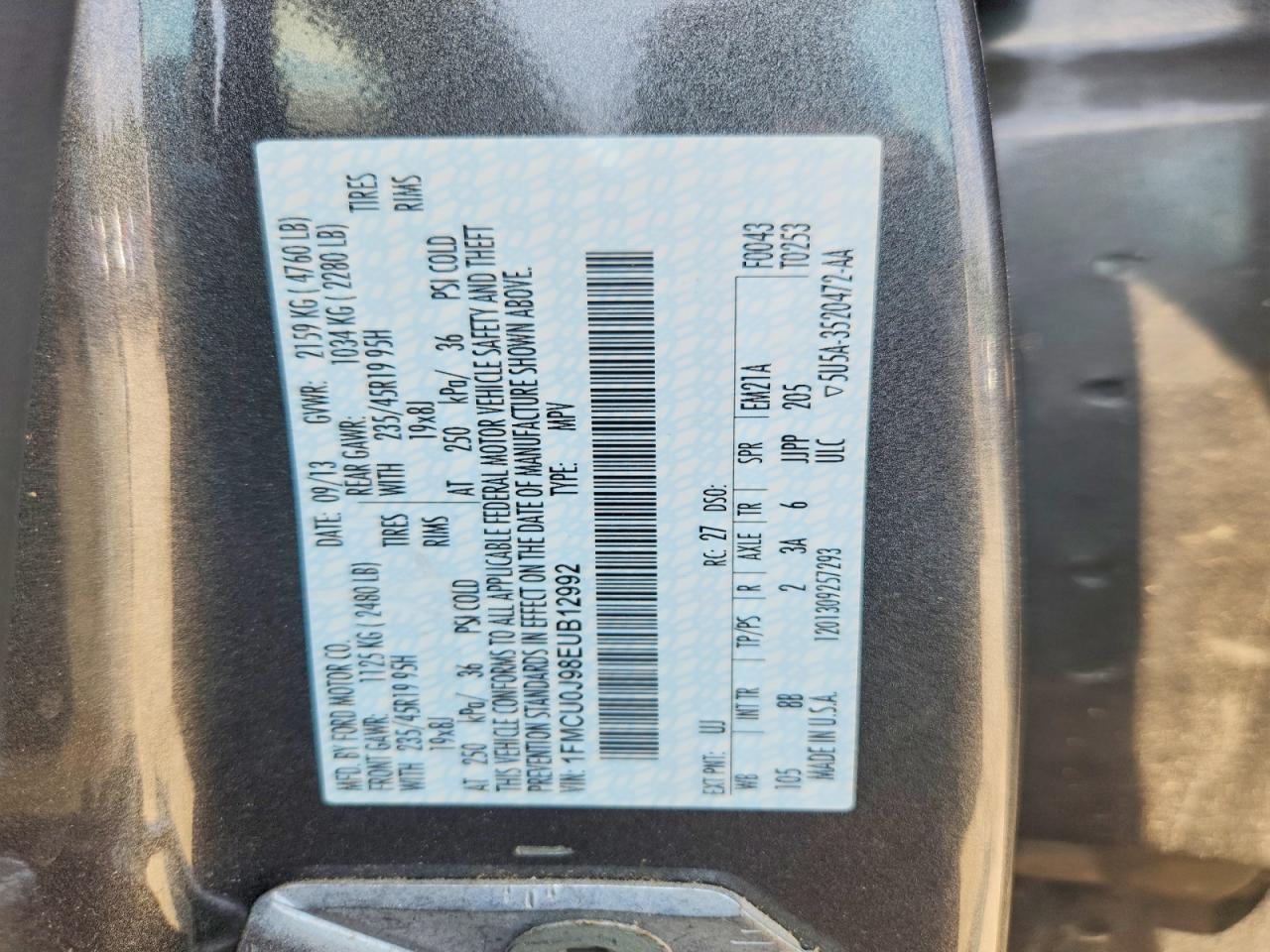 2014 Ford Escape - zdjęcie 13