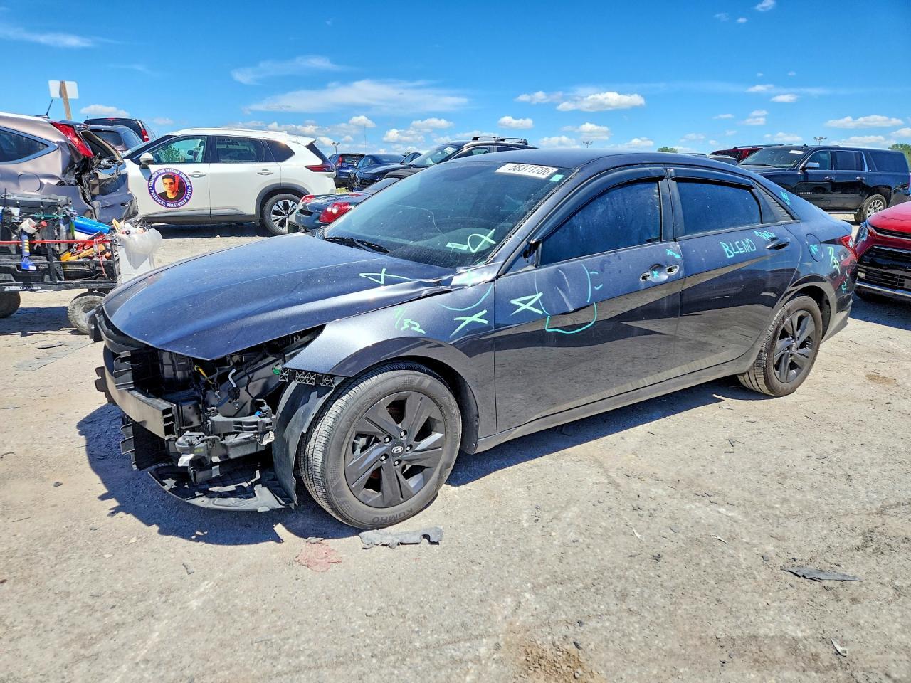 2021 Hyundai Elantra Sel - zdjęcie główne