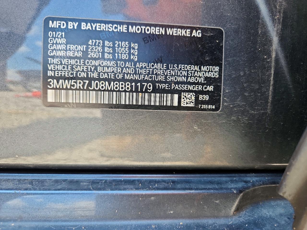 2021 BMW 330Xi - zdjęcie 12