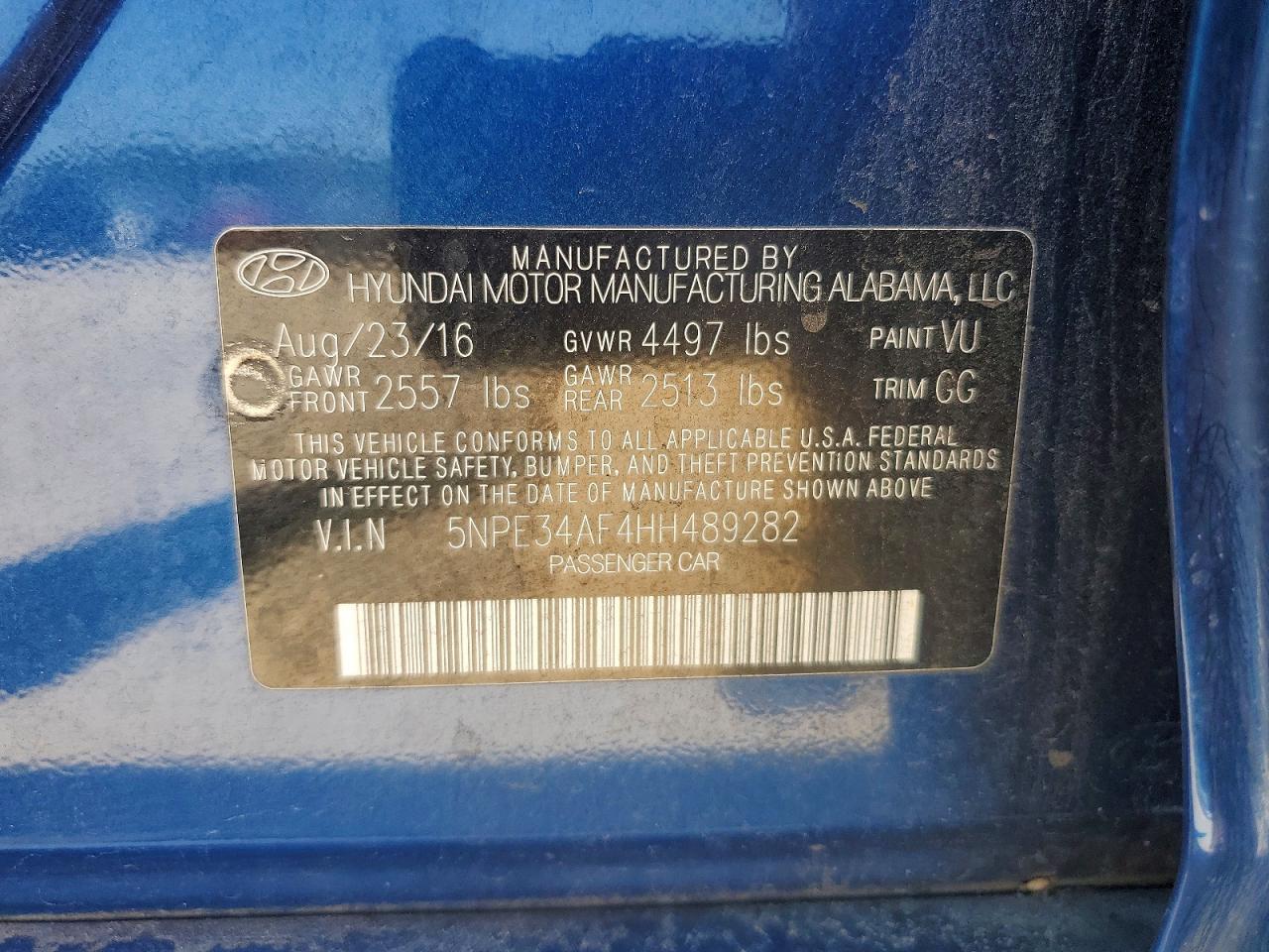 2017 Hyundai Sonata Sport - zdjęcie 12