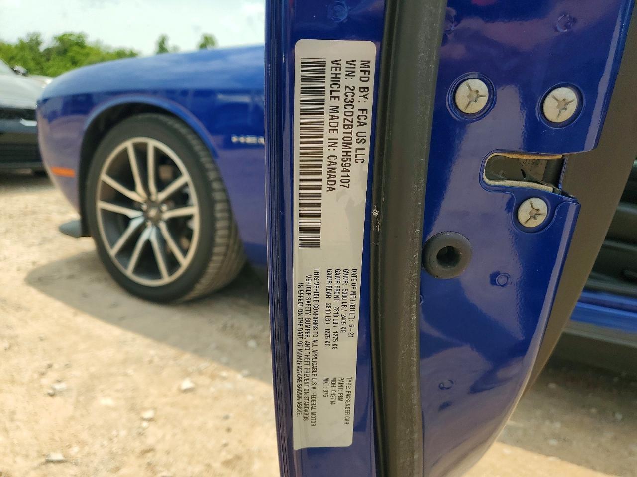 2021 Dodge Challenger R/T - zdjęcie 12