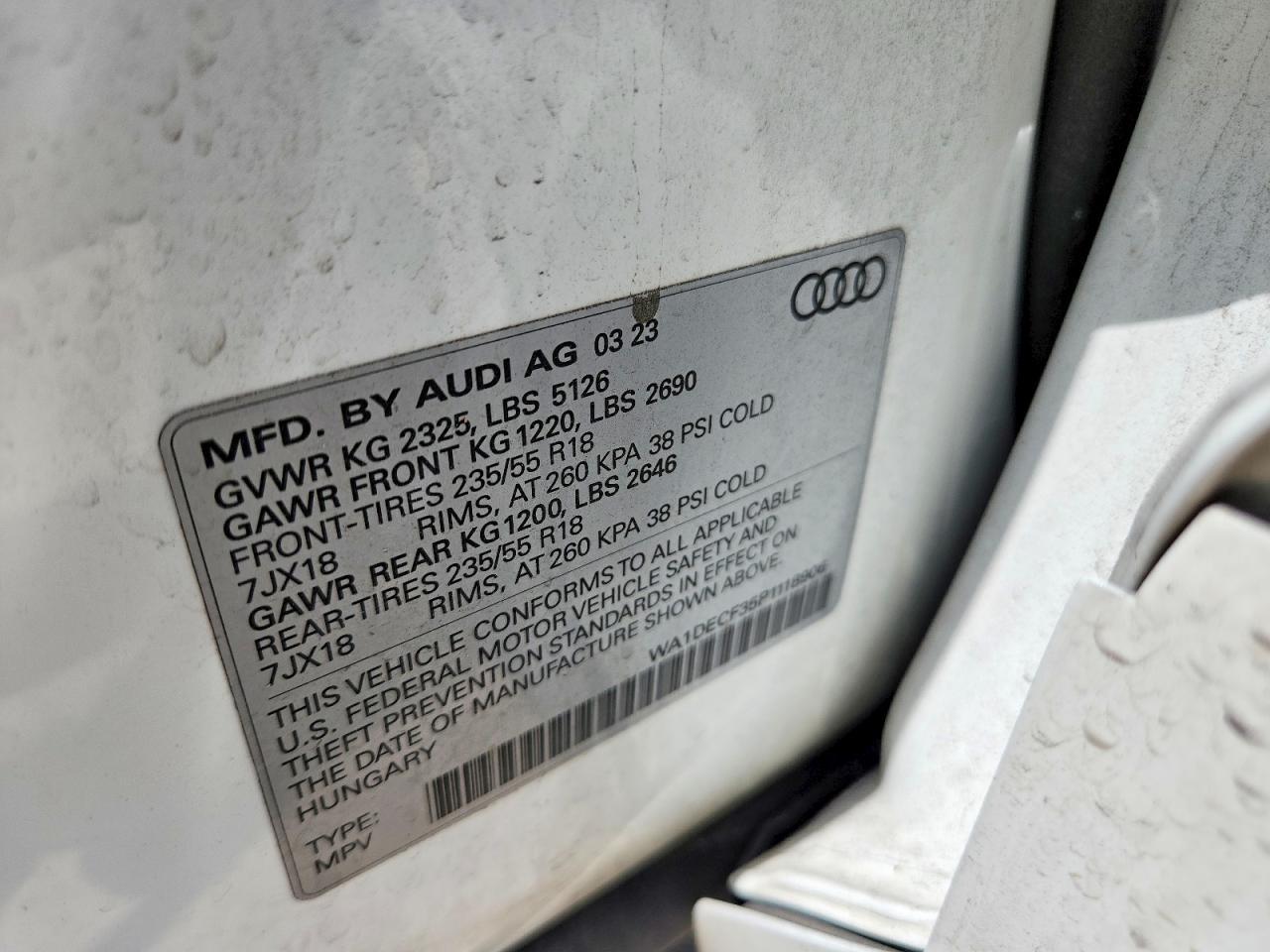 2023 Audi Q3 Premium S Line 45 - zdjęcie 12