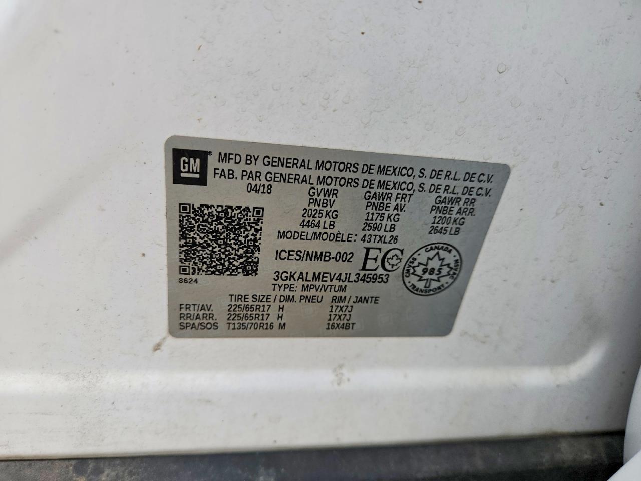 2018 GMC Terrain Sle - zdjęcie 13