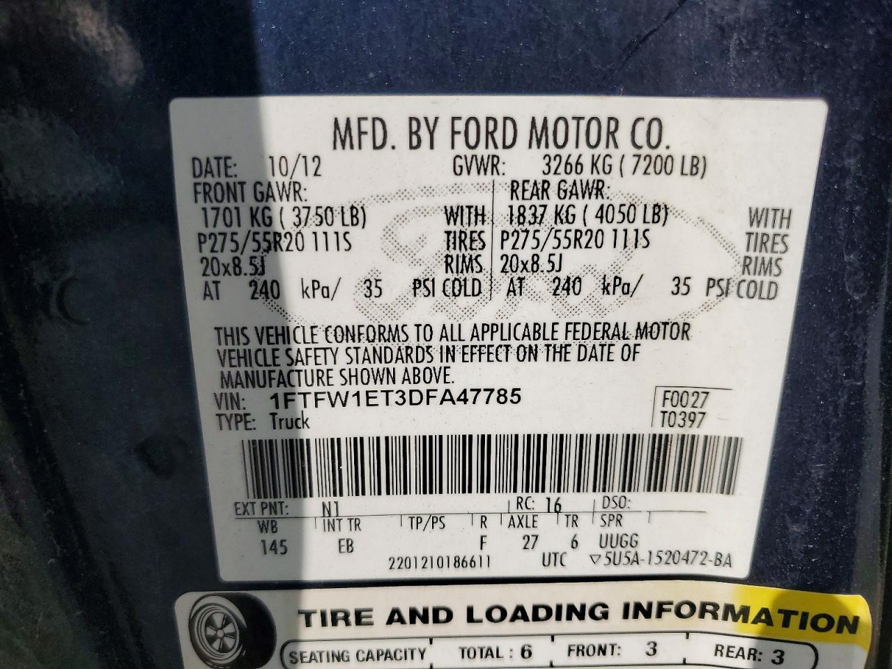2013 Ford F150 Supercrew - zdjęcie 12