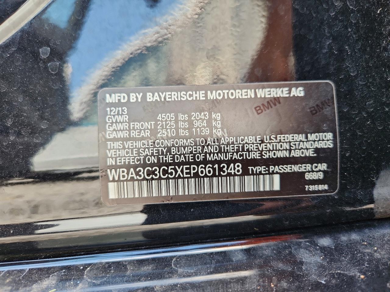 2014 BMW 320 I xDrive - zdjęcie 12