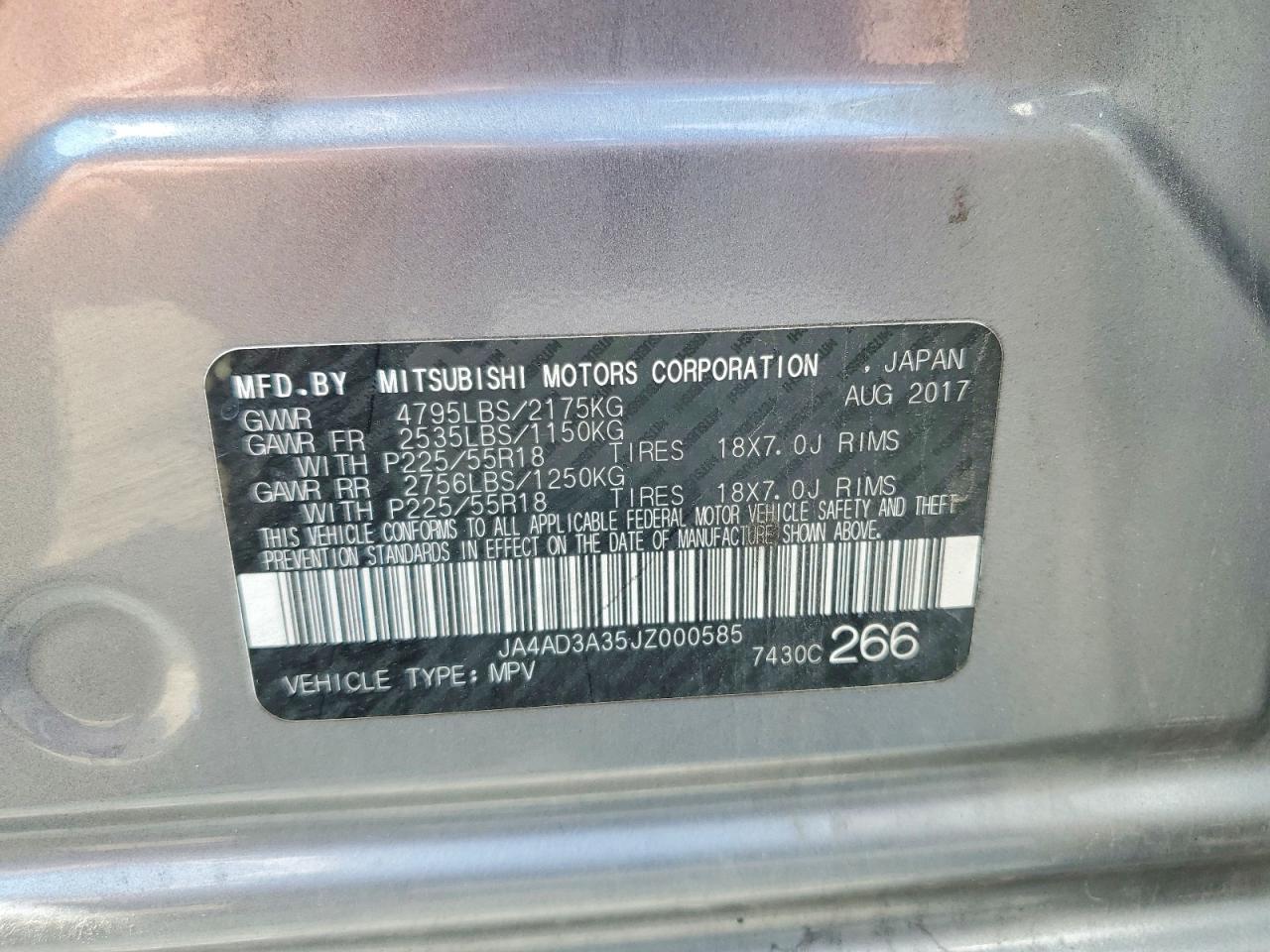 2018 Mitsubishi Outlander Se - zdjęcie 13