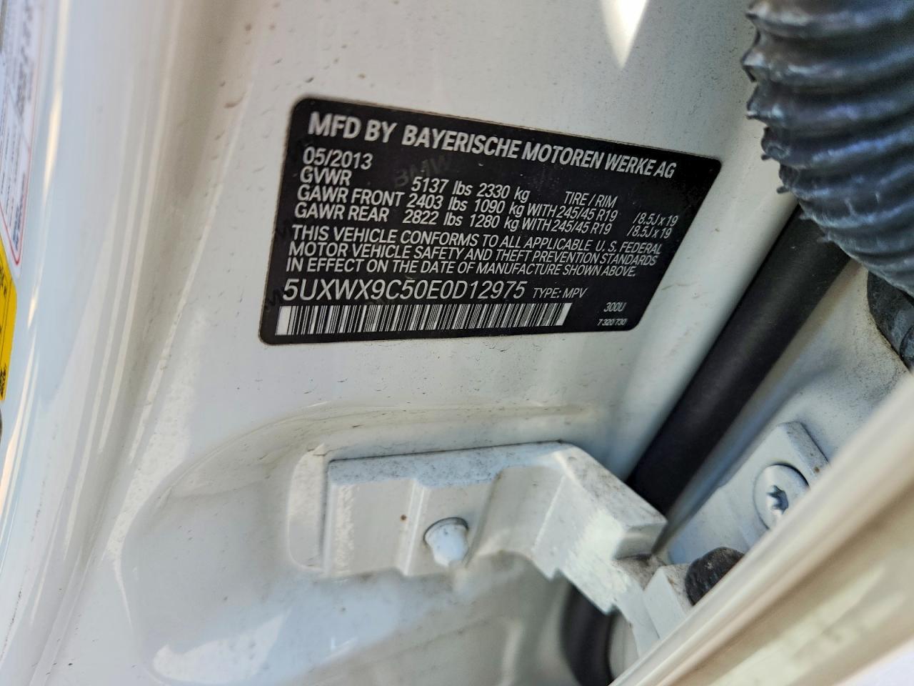 2014 BMW X3 xDrive28I - zdjęcie 13