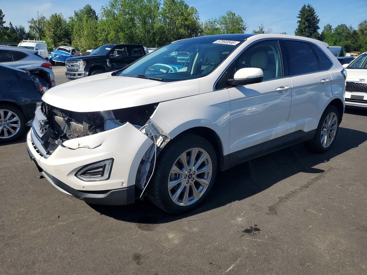 2017 Ford Edge Titanium - zdjęcie główne