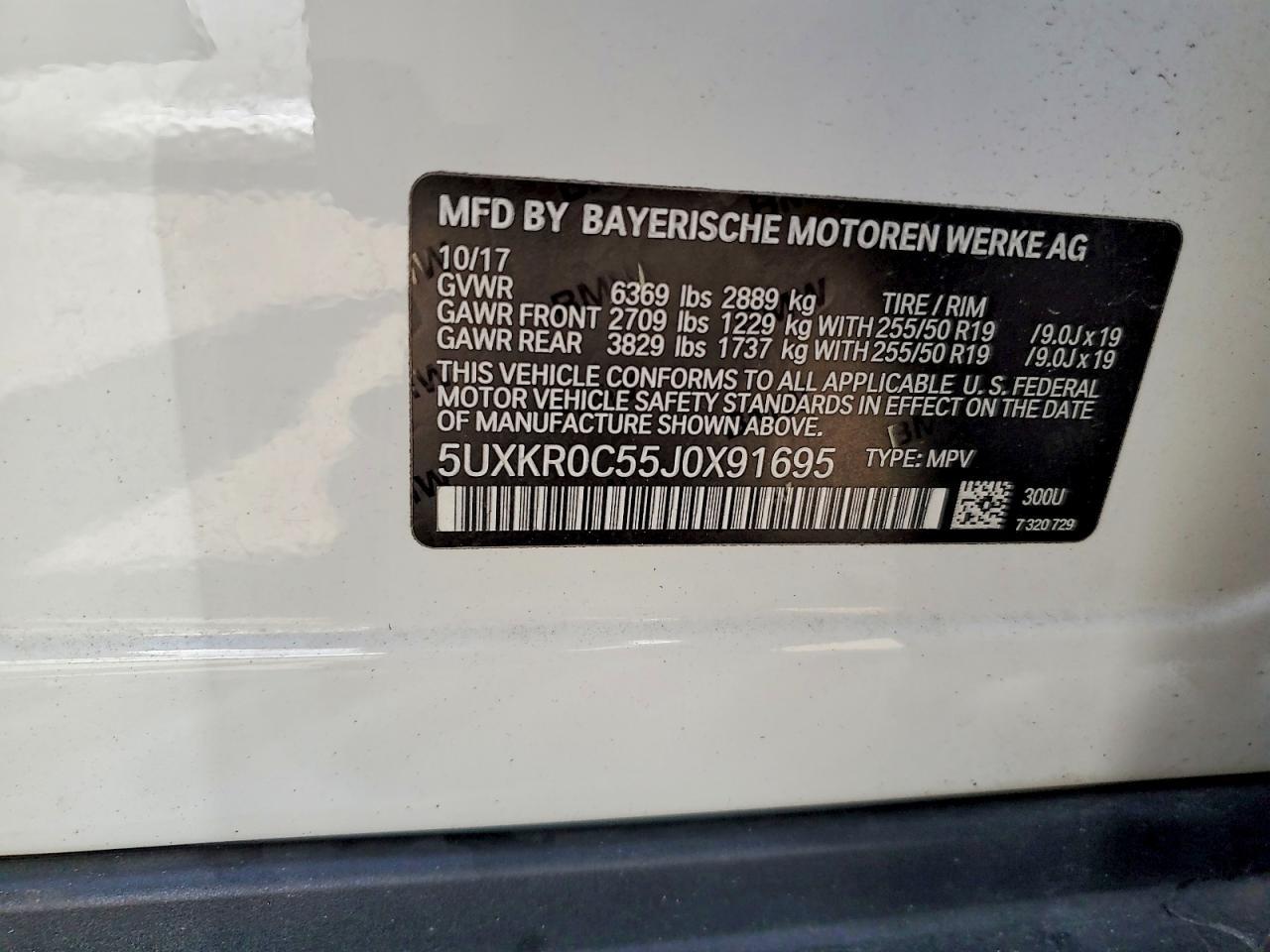 2018 BMW X5 xDrive35I - zdjęcie 12