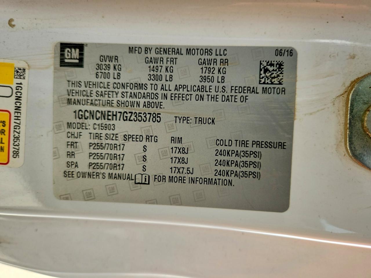 2016 Chevrolet Silverado C1500 - zdjęcie 12