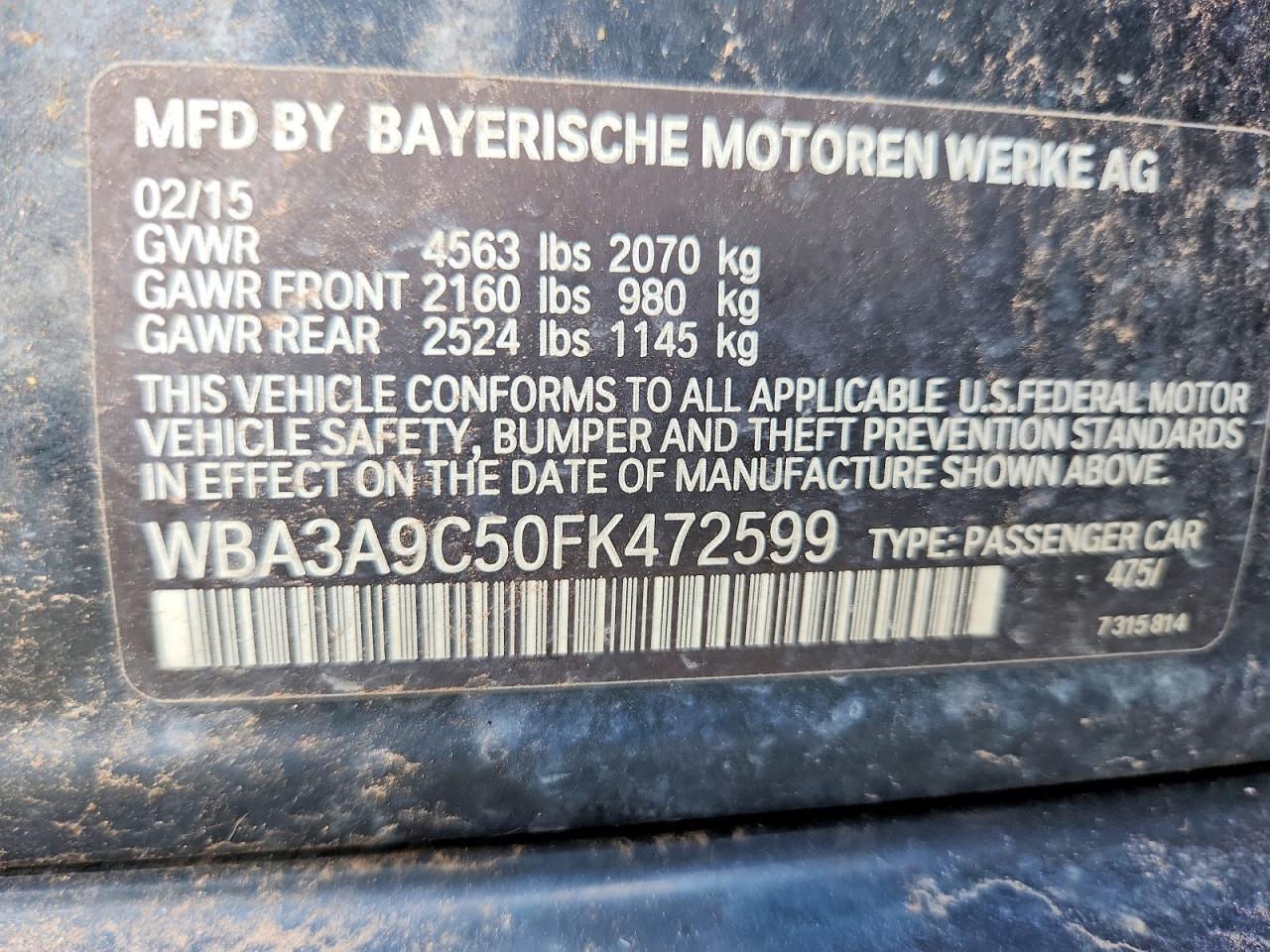 2015 BMW 335 I - zdjęcie 12