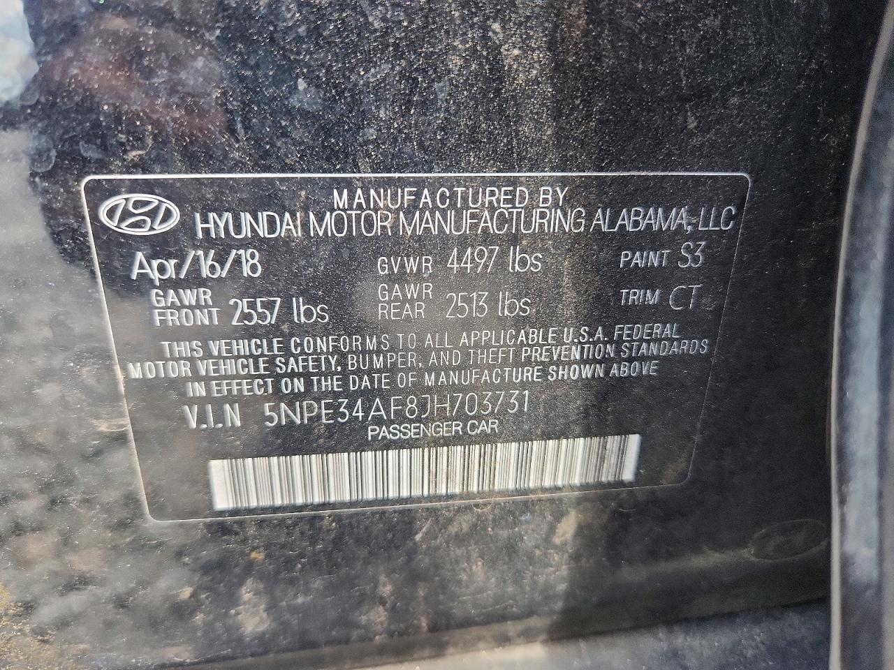2018 Hyundai Sonata Sport+ - zdjęcie 12
