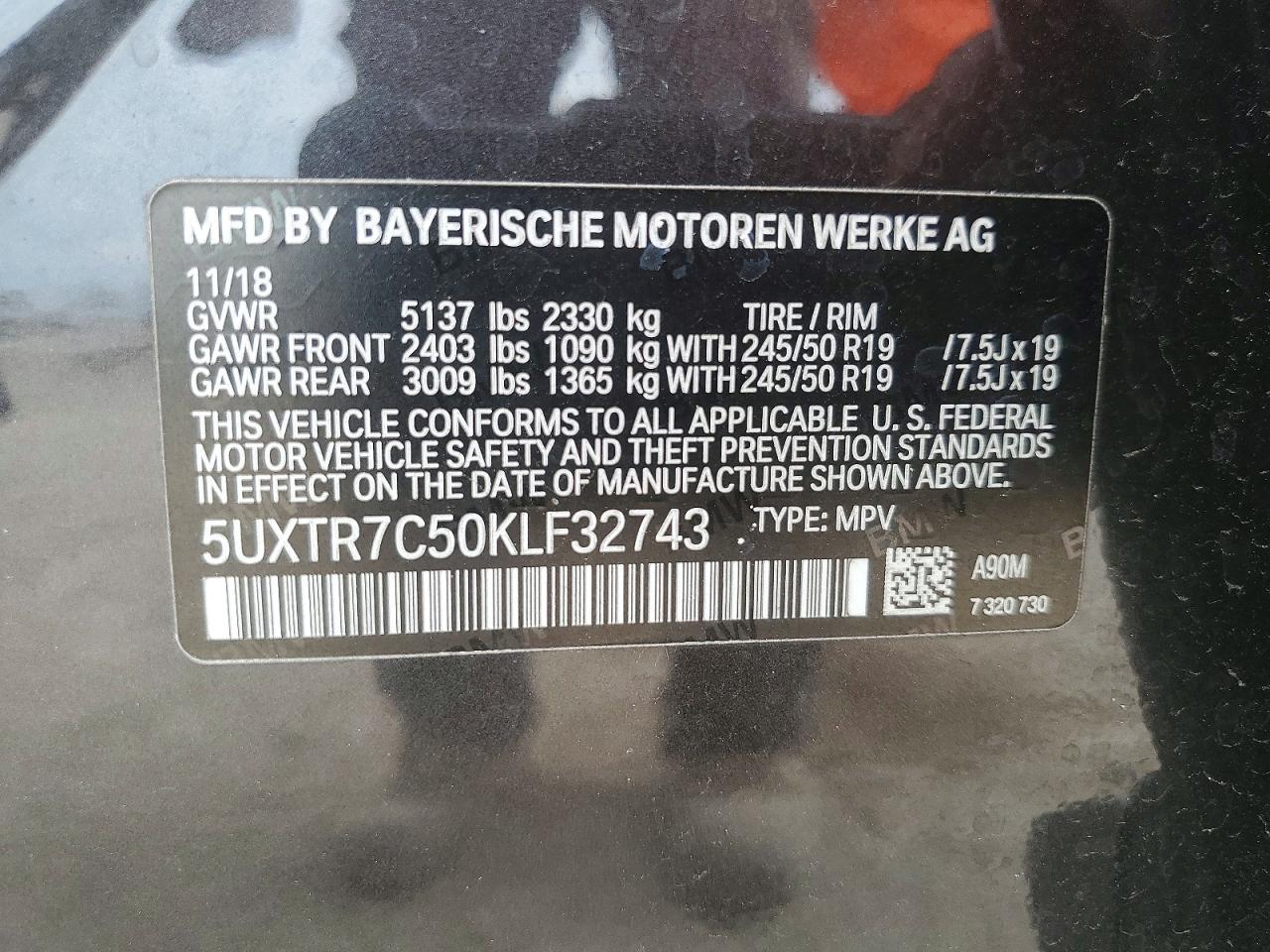 2019 BMW X3 Sdrive30I - zdjęcie 14