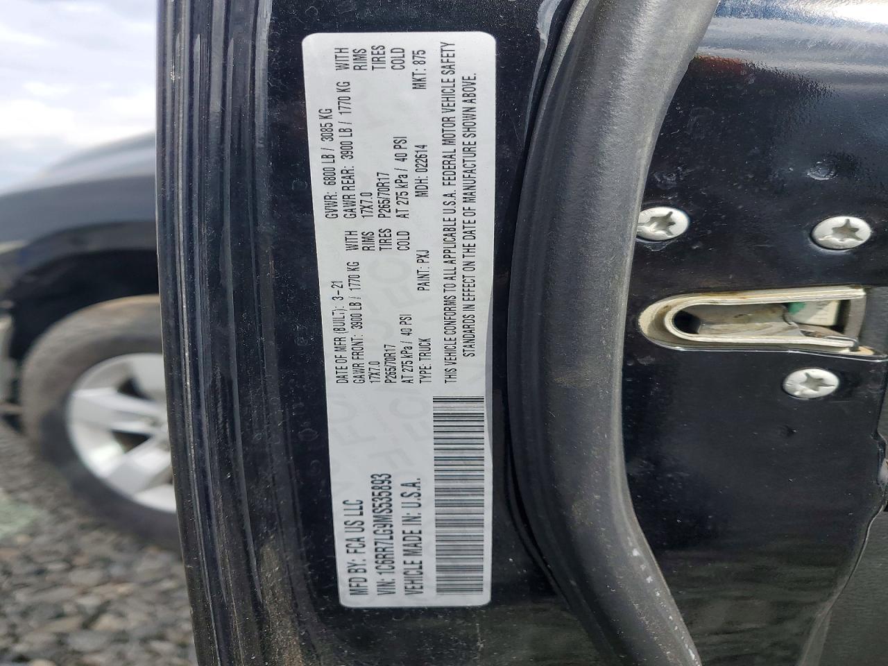 2021 Ram 1500 Classic Slt - zdjęcie 12