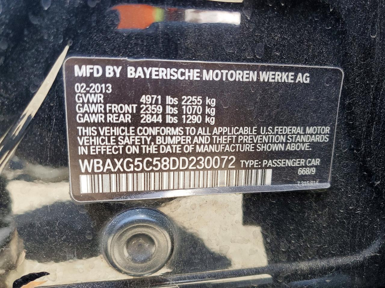 2013 BMW 528 I - zdjęcie 12