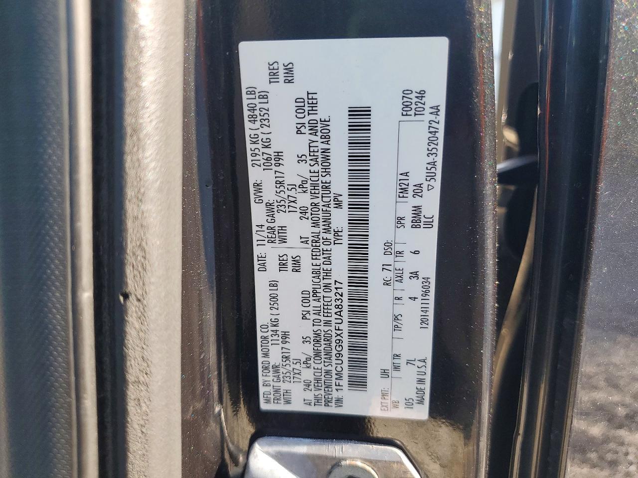 2015 Ford Escape Se - zdjęcie 12