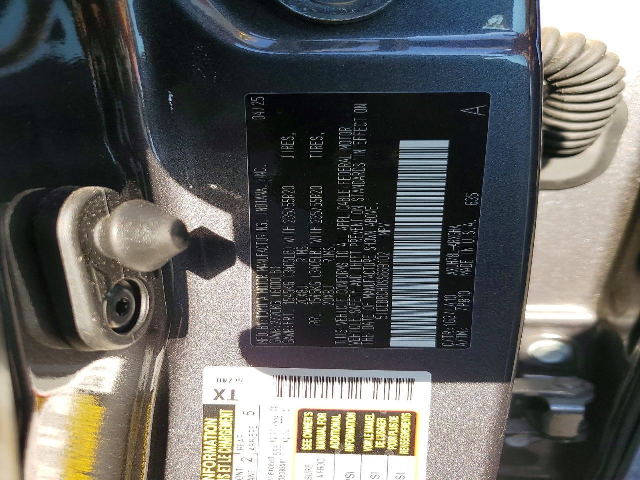 2025 Toyota Highlander Hybrid Platinum - zdjęcie 12