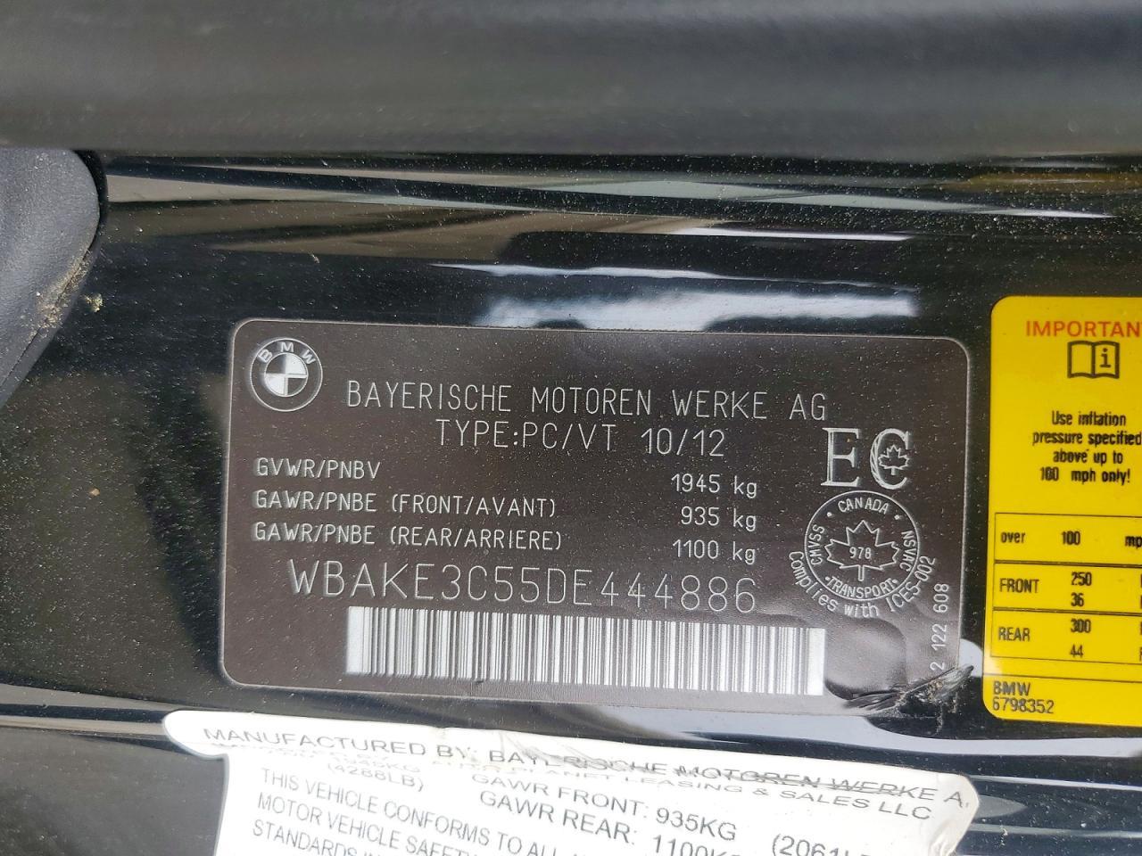 2013 BMW 328 I - zdjęcie 12