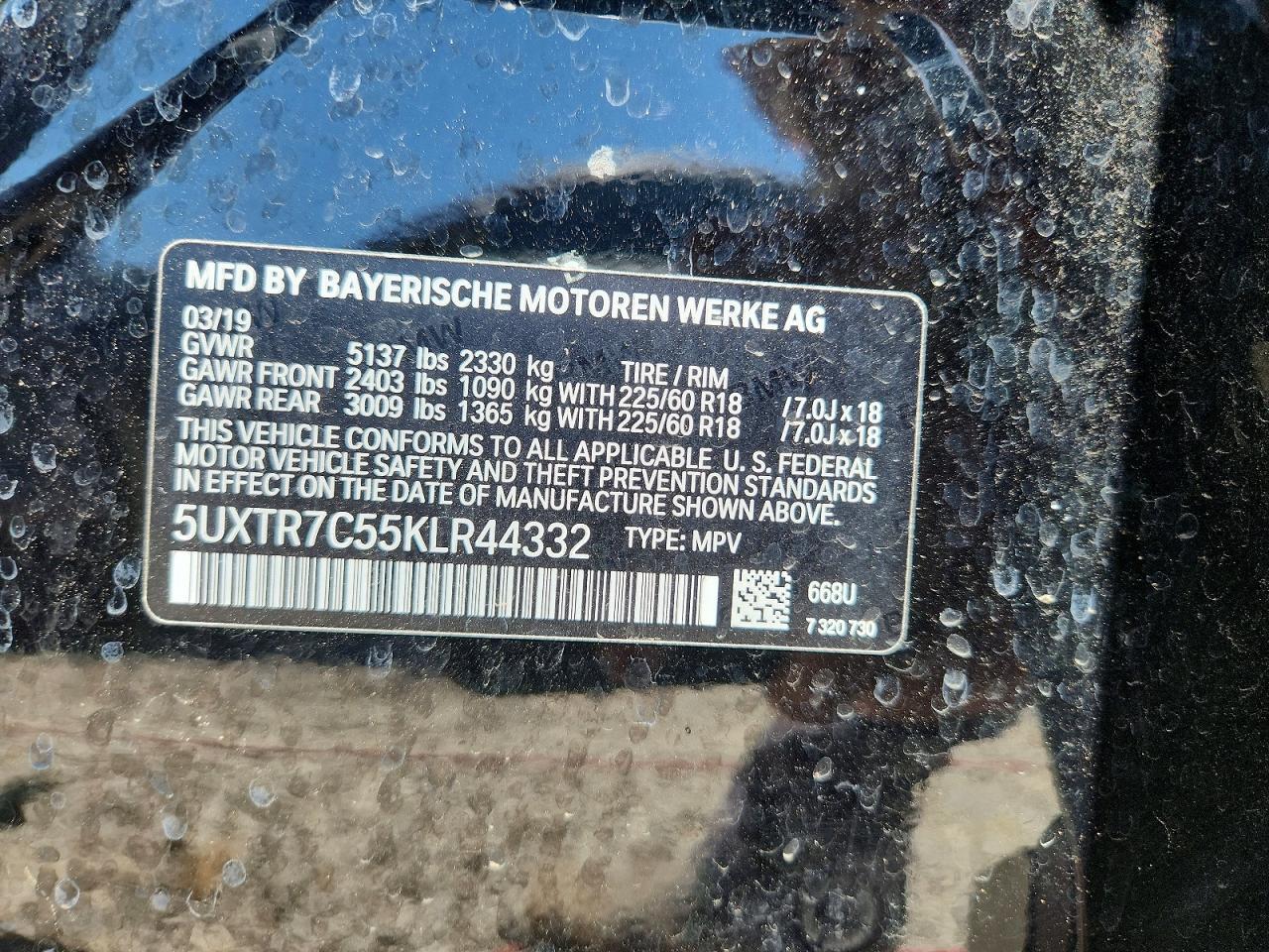 2019 BMW X3 Sdrive30I - zdjęcie 12
