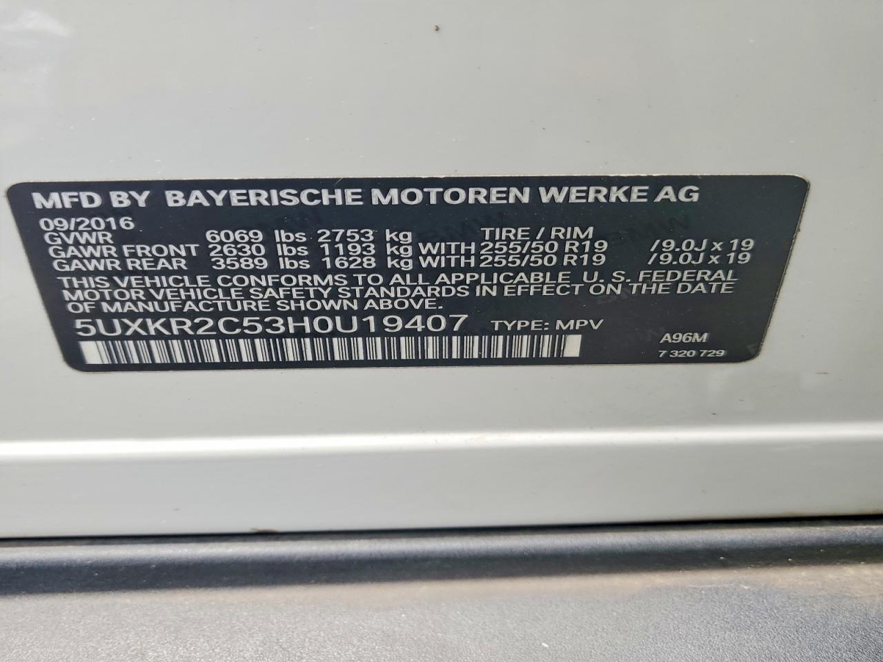 2017 BMW X5 Sdrive35I - zdjęcie 13