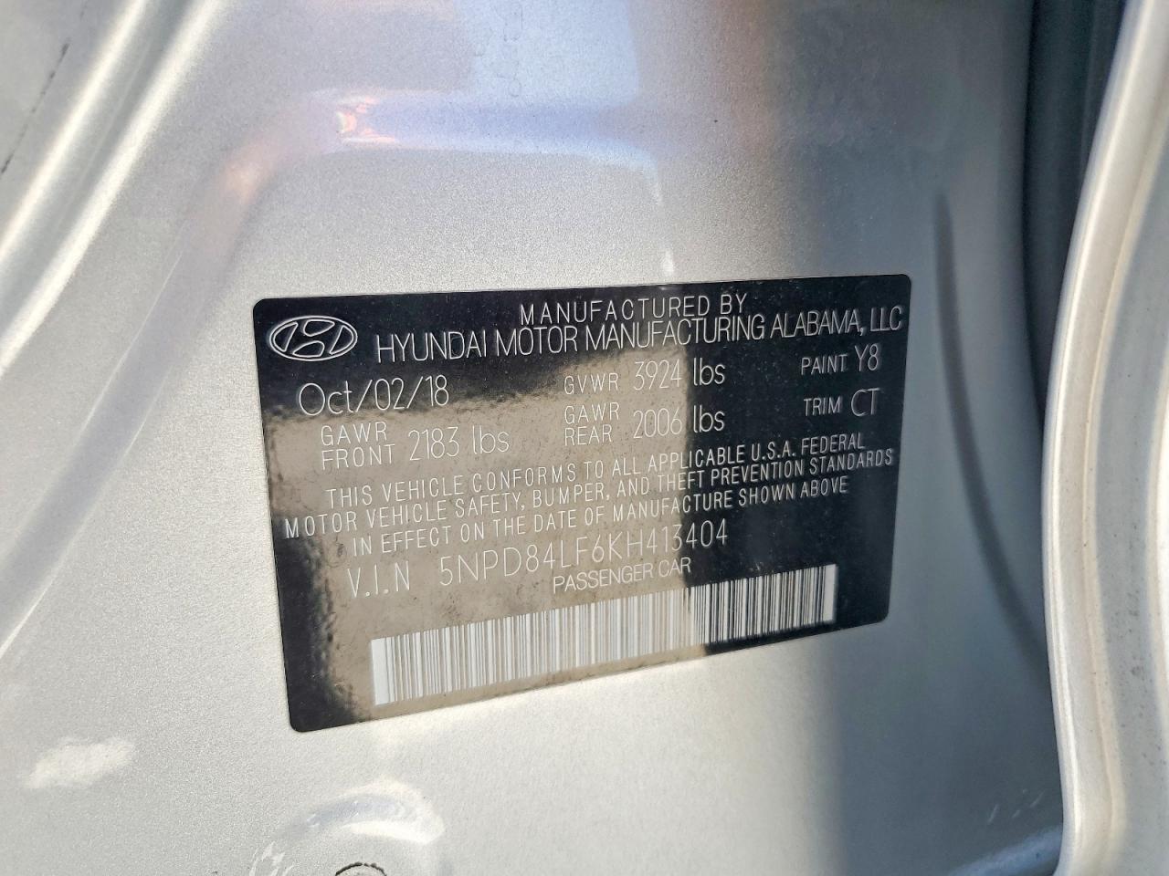 2019 Hyundai Elantra Sel - zdjęcie 12