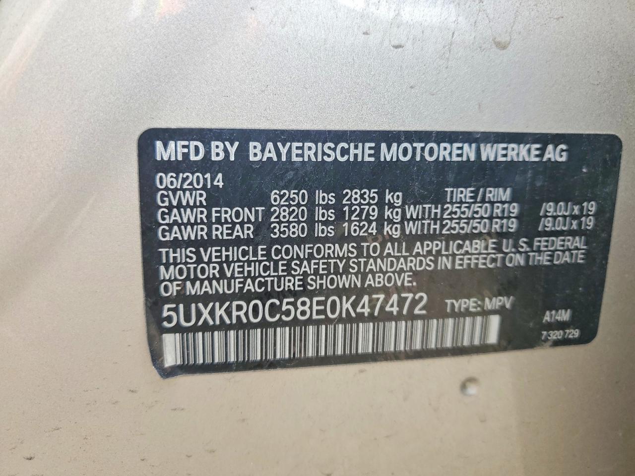 2014 BMW X5 xDrive35I - zdjęcie 13