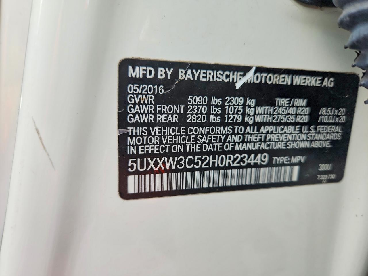 2017 BMW X4 xDrive28I - zdjęcie 13