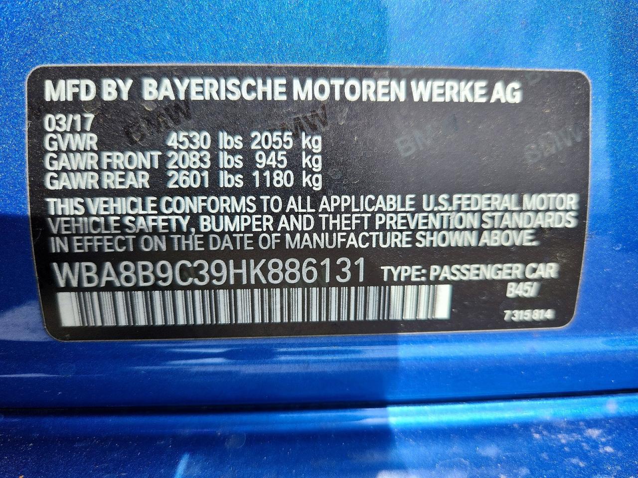 2017 BMW 330 I - zdjęcie 12