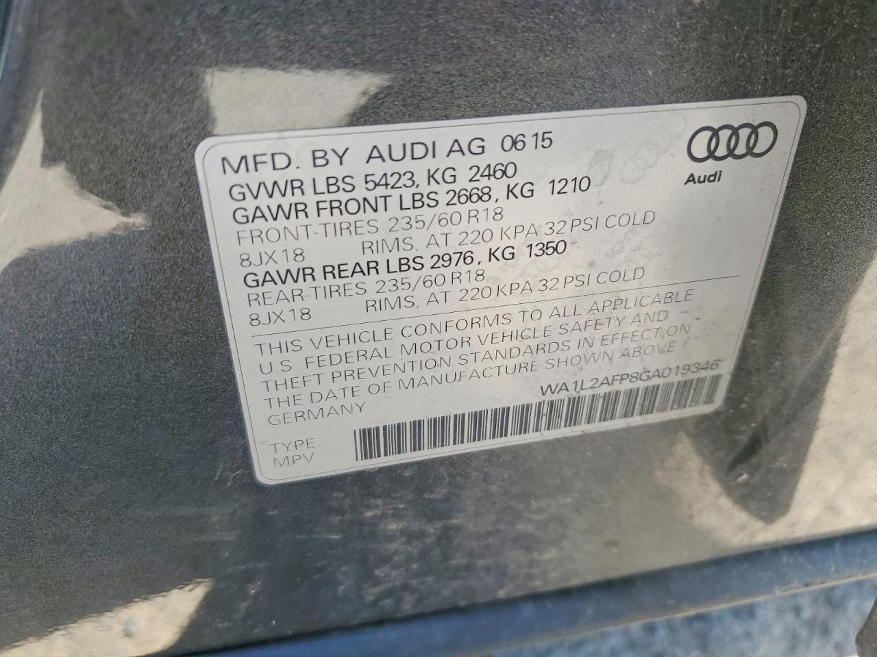 2016 Audi Q5 - zdjęcie 14
